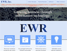 Tablet Screenshot of ewrinc.com